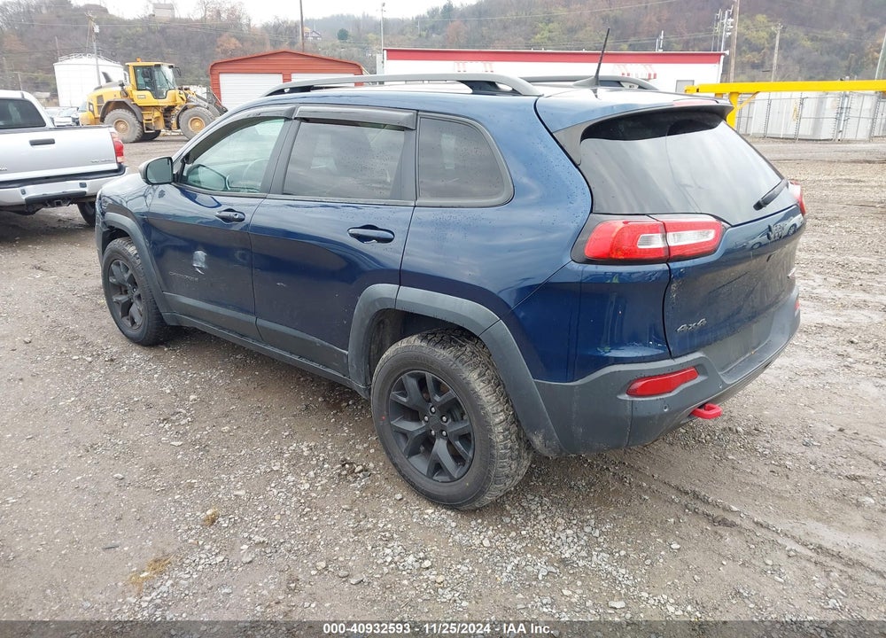2018 JEEP CHEROKEE TRAILHAWK 4X4 VIN: 1C4PJMBX6JD598103