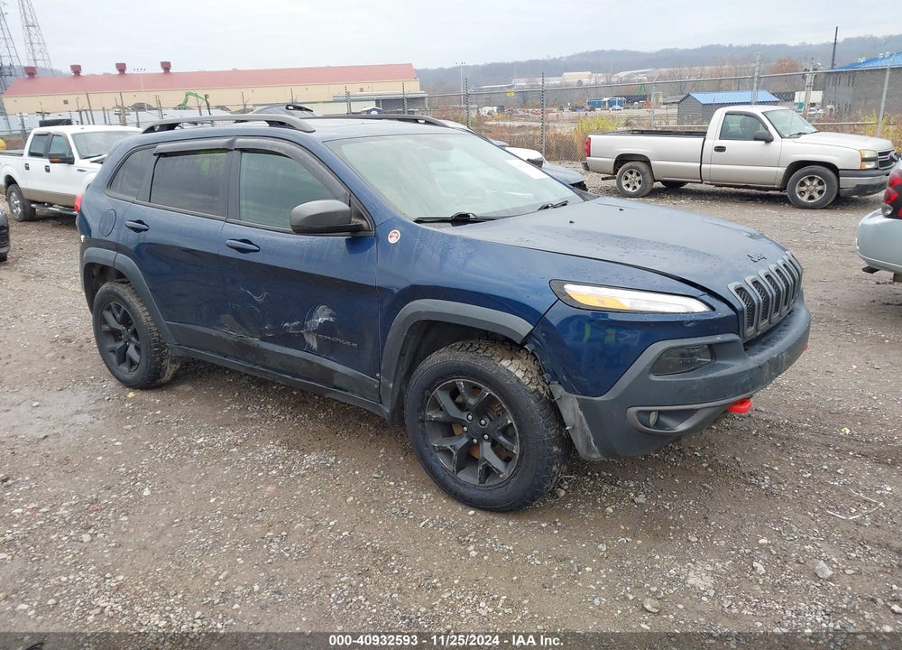 2018 JEEP CHEROKEE TRAILHAWK 4X4 VIN: 1C4PJMBX6JD598103
