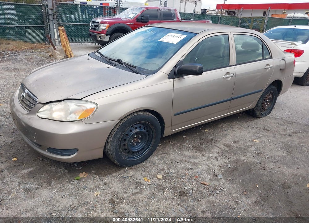 2005 TOYOTA COROLLA CE VIN: 2T1BR32E75C468510
