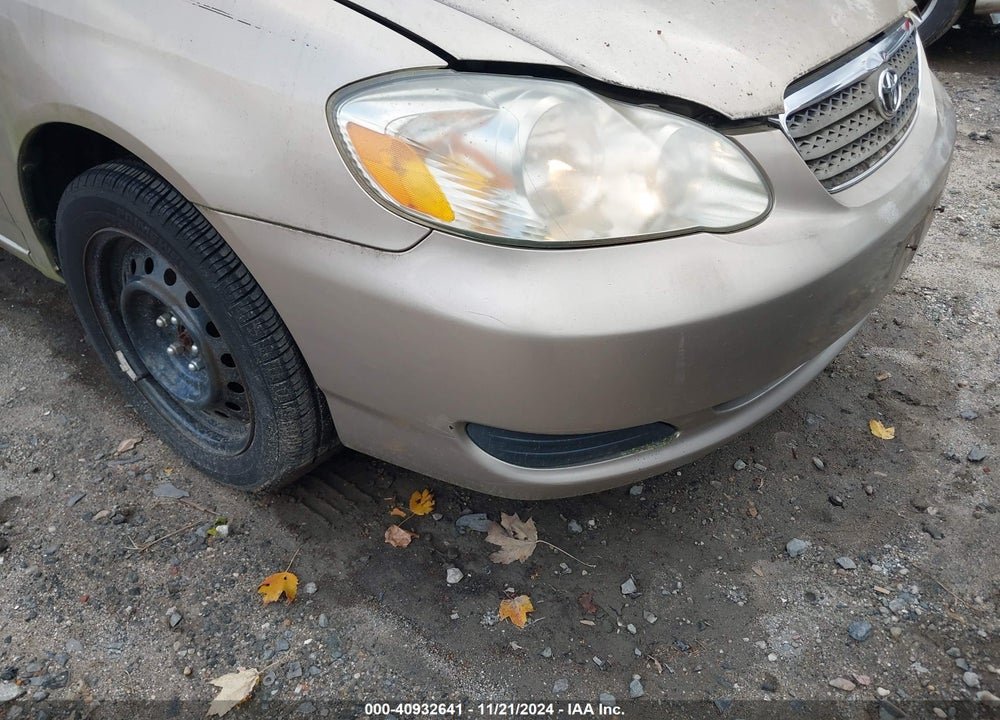 2005 TOYOTA COROLLA CE VIN: 2T1BR32E75C468510