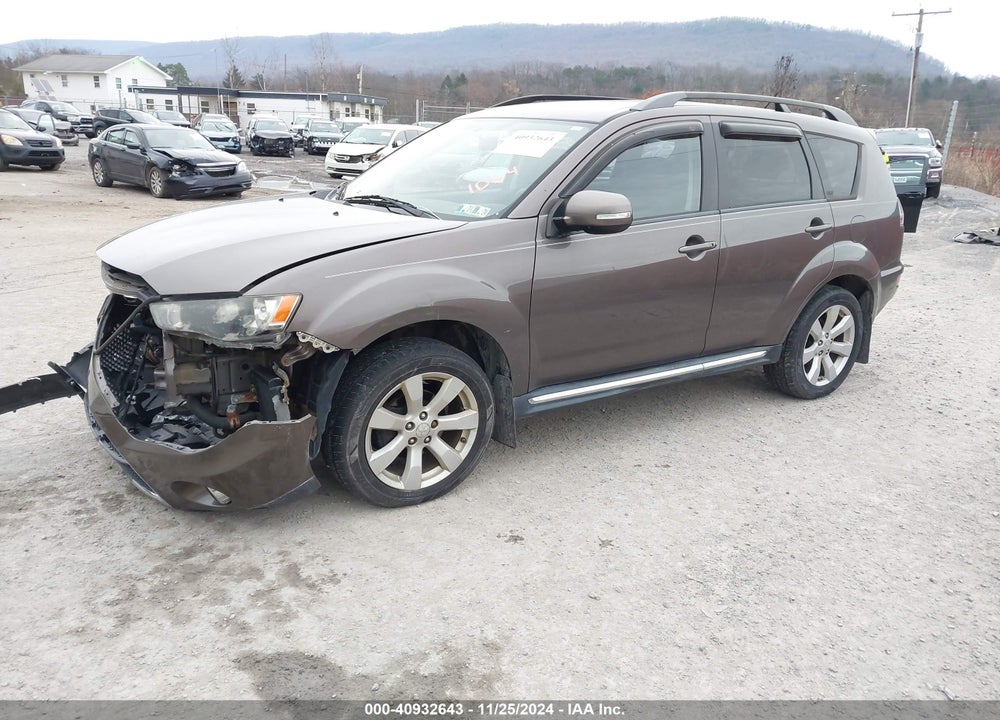 2010 MITSUBISHI OUTLANDER XLS VIN: JA4JT4AX5AZ011064