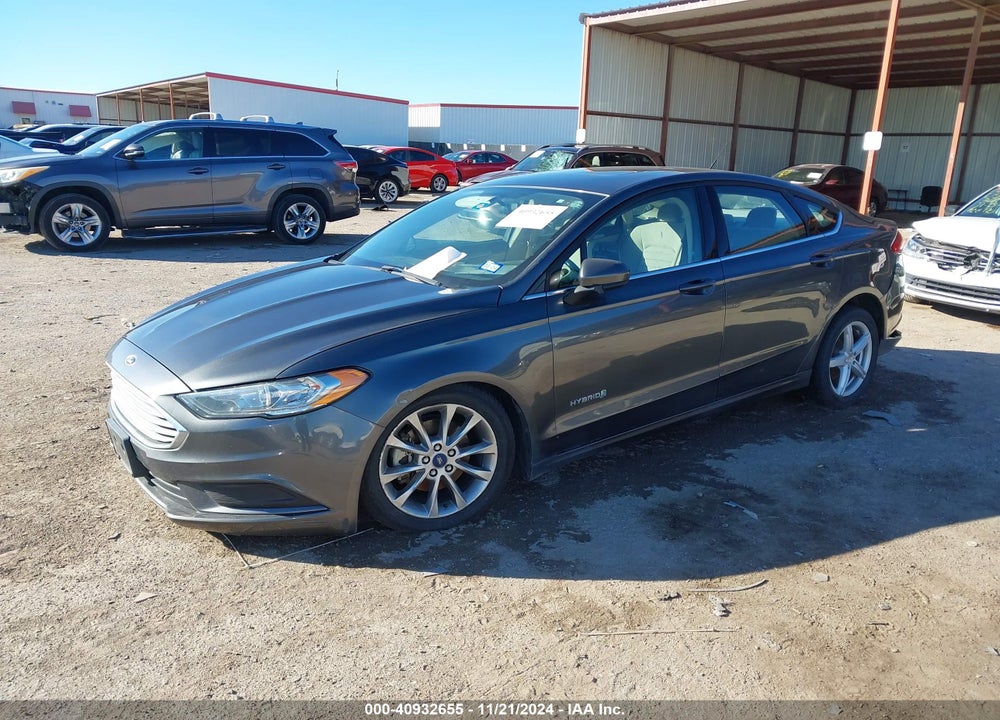 2017 FORD FUSION HYBRID SE VIN: 3FA6P0LU6HR315214