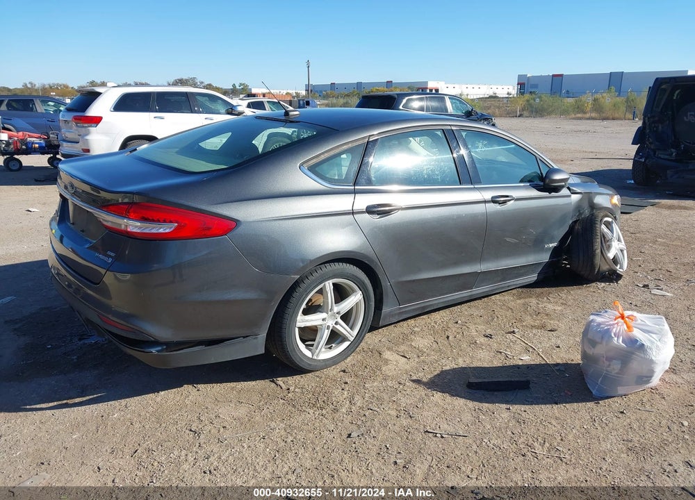 2017 FORD FUSION HYBRID SE VIN: 3FA6P0LU6HR315214