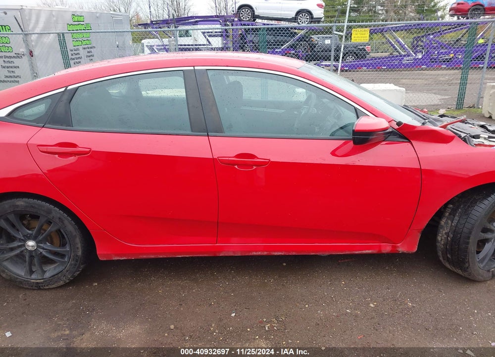 2019 HONDA CIVIC LX VIN: 2HGFC2F65KH577681
