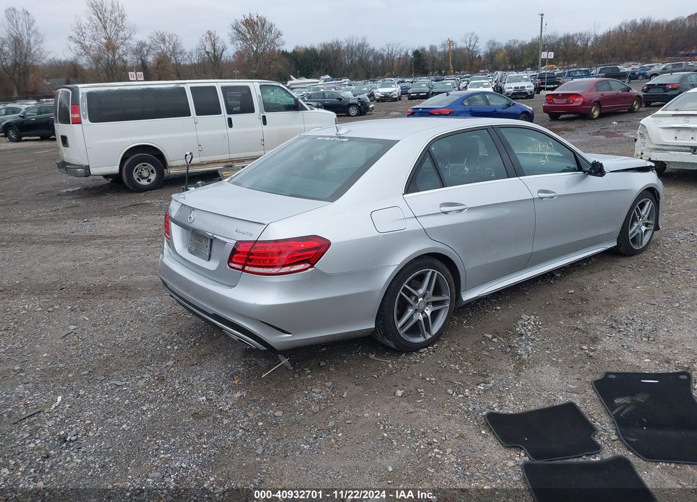2014 MERCEDES-BENZ E VIN: WDDHF8JB3EB008112