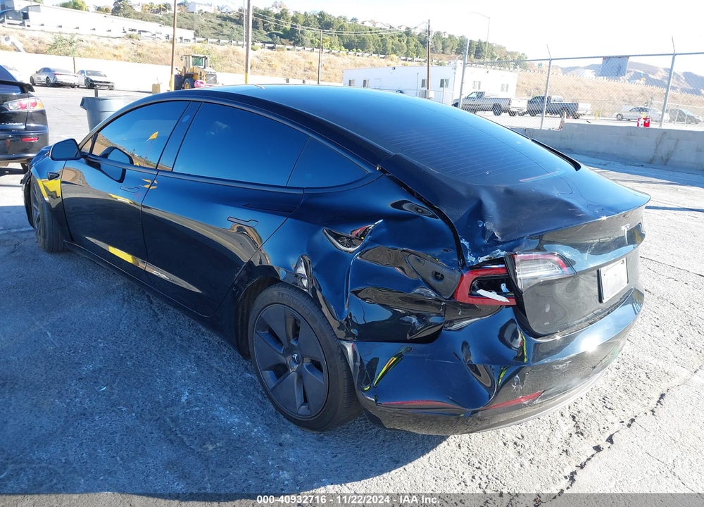 2021 TESLA MODEL 3 STANDARD RANGE PLUS REAR-WHEEL DRIVE VIN: 5YJ3E1EAXMF870626