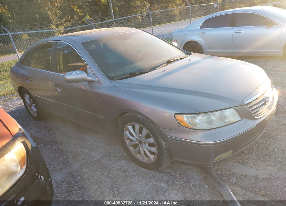2006 HYUNDAI AZERA LIMITED/SE VIN: KMHFC46F16A109232