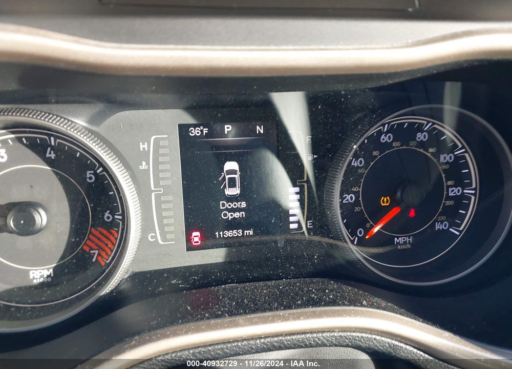 2015 JEEP CHEROKEE LATITUDE VIN: 1C4PJLCB5FW781730