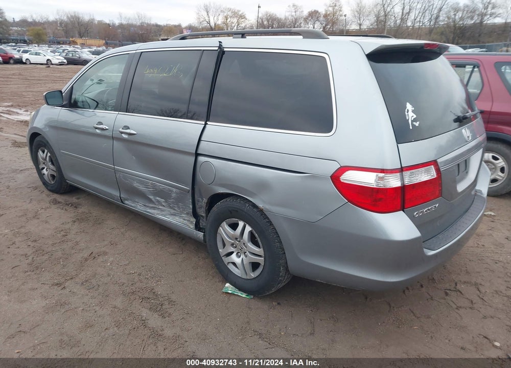2007 HONDA ODYSSEY EX-L VIN: 5FNRL38697B047578