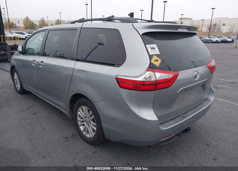 2015 TOYOTA SIENNA XLE LIMITED VIN: 5TDYK3DC6FS603107