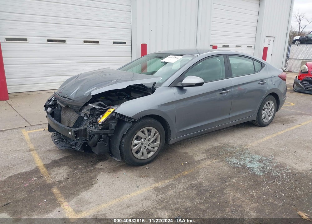 2019 HYUNDAI ELANTRA VIN: KMHD74LF8KU818815