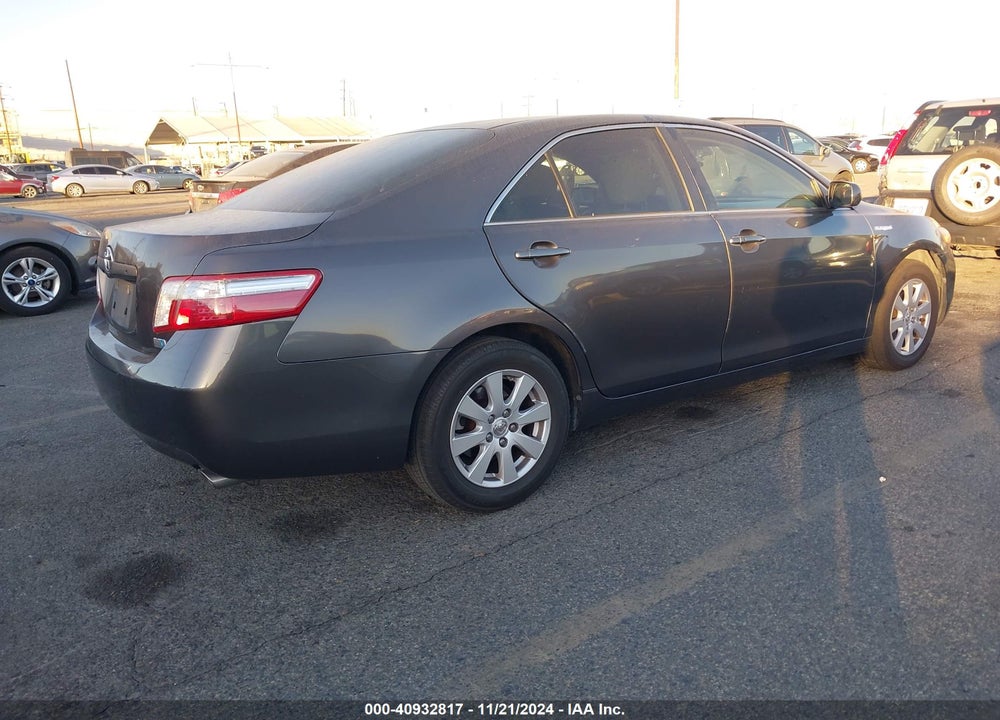 2007 TOYOTA CAMRY HYBRID VIN: JTNBB46K673044530