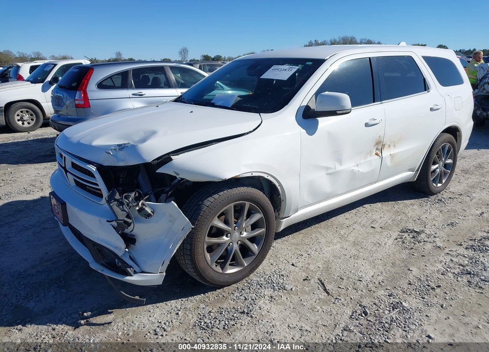 2014 DODGE DURANGO LIMITED VIN: 1C4RDHDG1EC596596