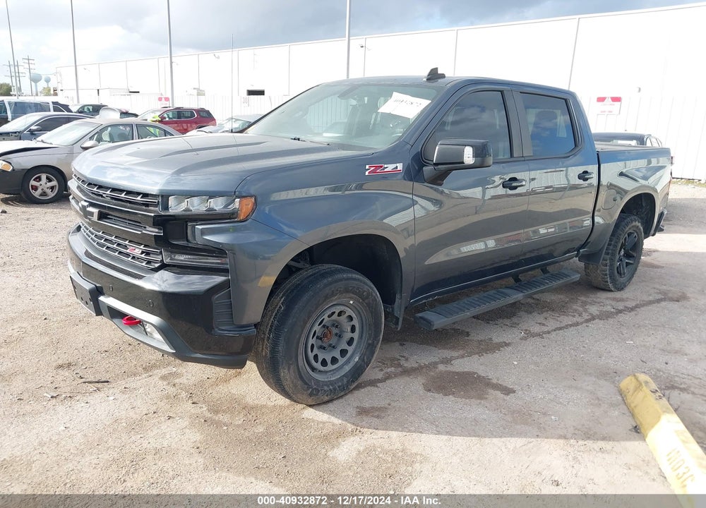 2021 CHEVROLET SILVERADO 1500 4WD SHORT BED LT TRAIL BOSS VIN: 1GCPYFED6MZ137614