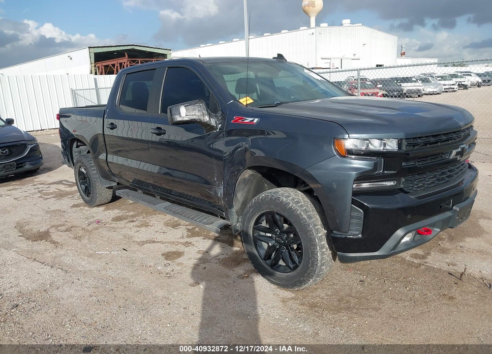 2021 CHEVROLET SILVERADO 1500 4WD SHORT BED LT TRAIL BOSS VIN: 1GCPYFED6MZ137614