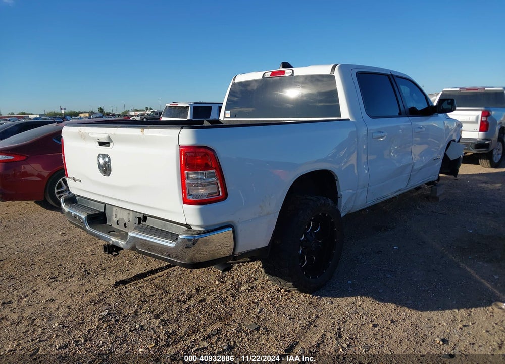 2021 RAM 1500 LONE STAR 4X2 5'7 BOX VIN: 1C6RREFG8MN604832