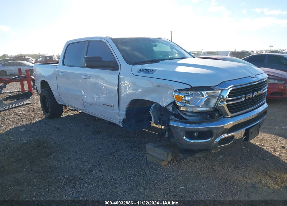 2021 RAM 1500 LONE STAR 4X2 5'7 BOX VIN: 1C6RREFG8MN604832