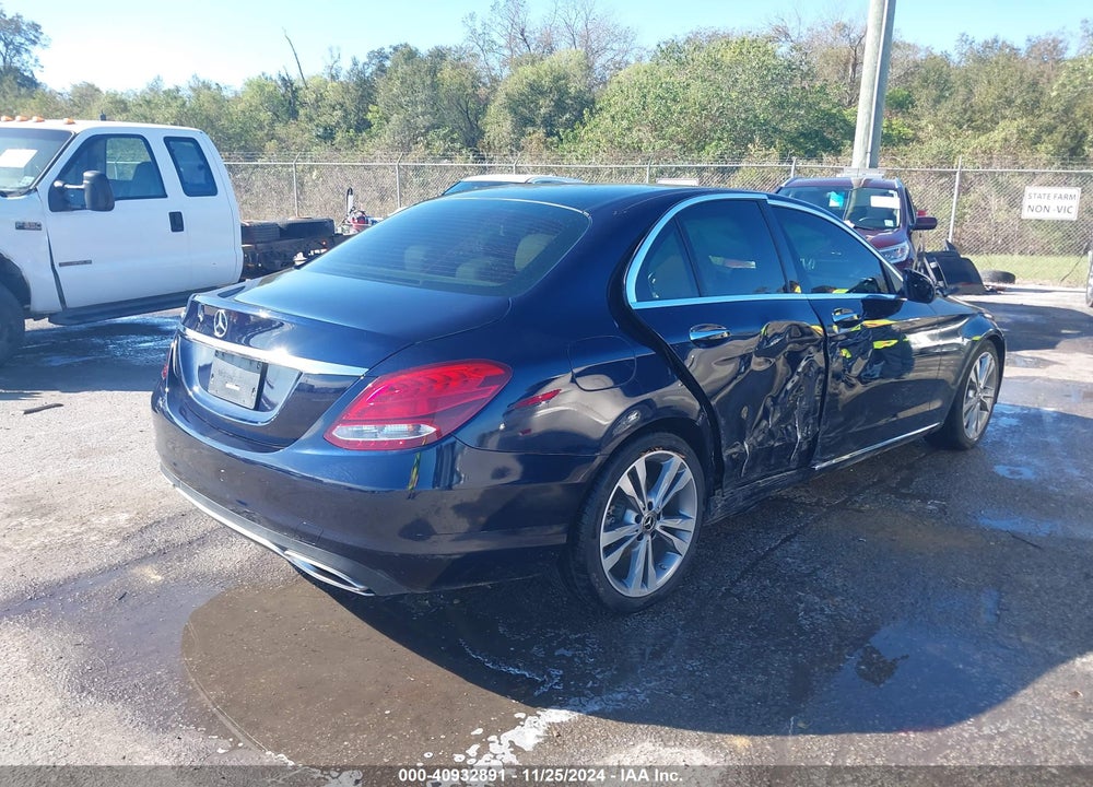 2017 MERCEDES-BENZ C 300 LUXURY/SPORT VIN: WDDWF4JBXHR294942