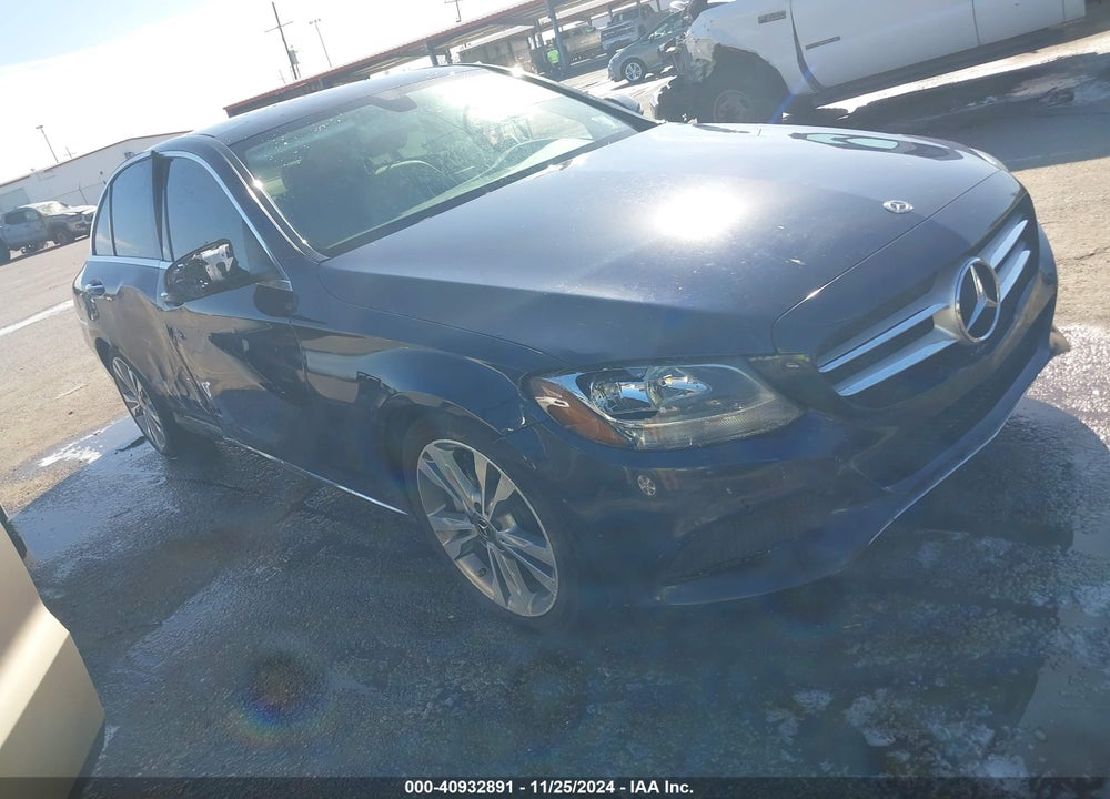 2017 MERCEDES-BENZ C 300 LUXURY/SPORT VIN: WDDWF4JBXHR294942