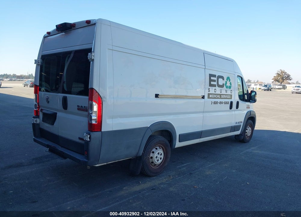 2014 RAM PROMASTER 3500 HIGH ROOF VIN: 3C6URVJD5EE126401
