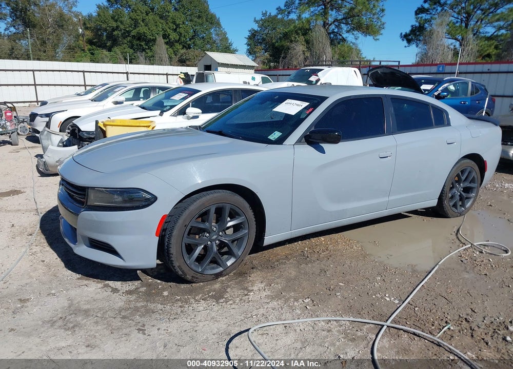2022 DODGE CHARGER SXT RWD VIN: 2C3CDXBG9NH157425