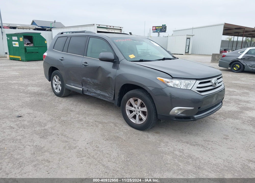 2011 TOYOTA HIGHLANDER SE VIN: 5TDZK3EHXBS034898