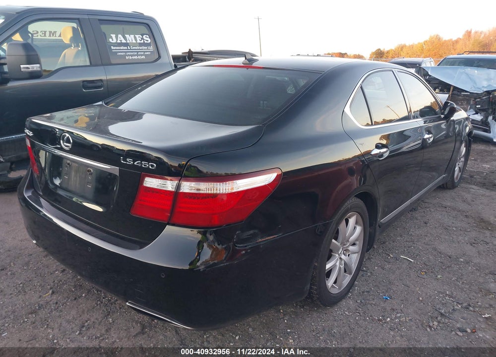 2008 LEXUS LS 460 VIN: JTHBL46F385066316