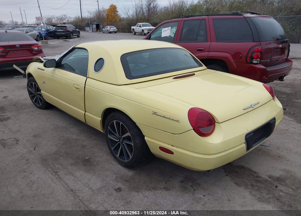2002 FORD THUNDERBIRD VIN: 1FAHP60A42Y119657