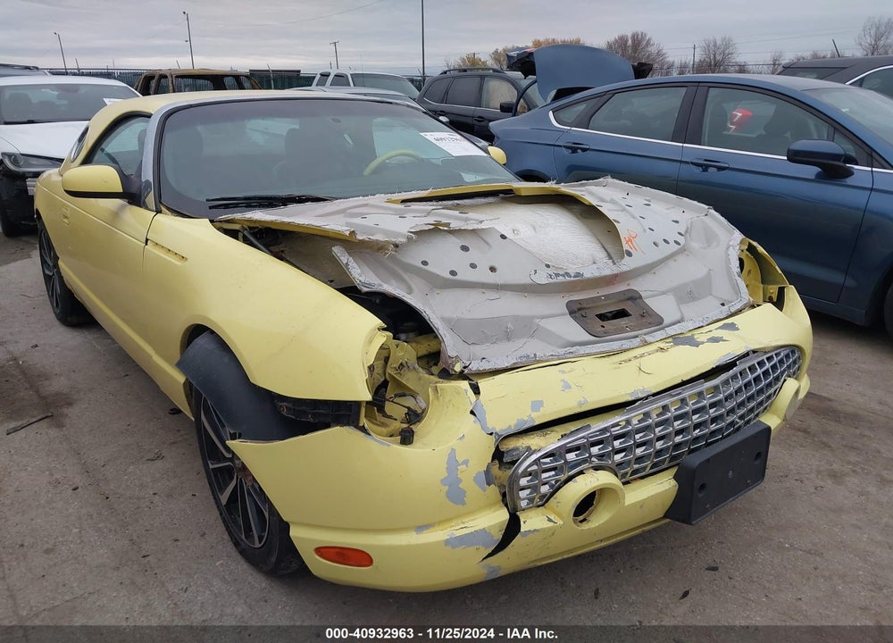 2002 FORD THUNDERBIRD VIN: 1FAHP60A42Y119657