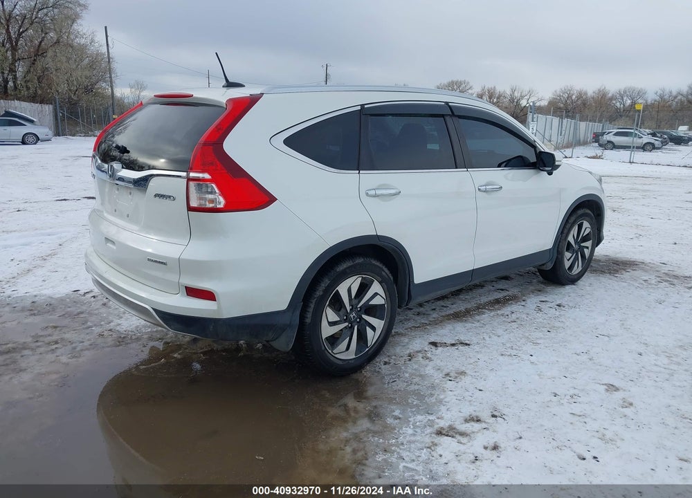 2015 HONDA CR-V TOURING VIN: 5J6RM4H97FL121051