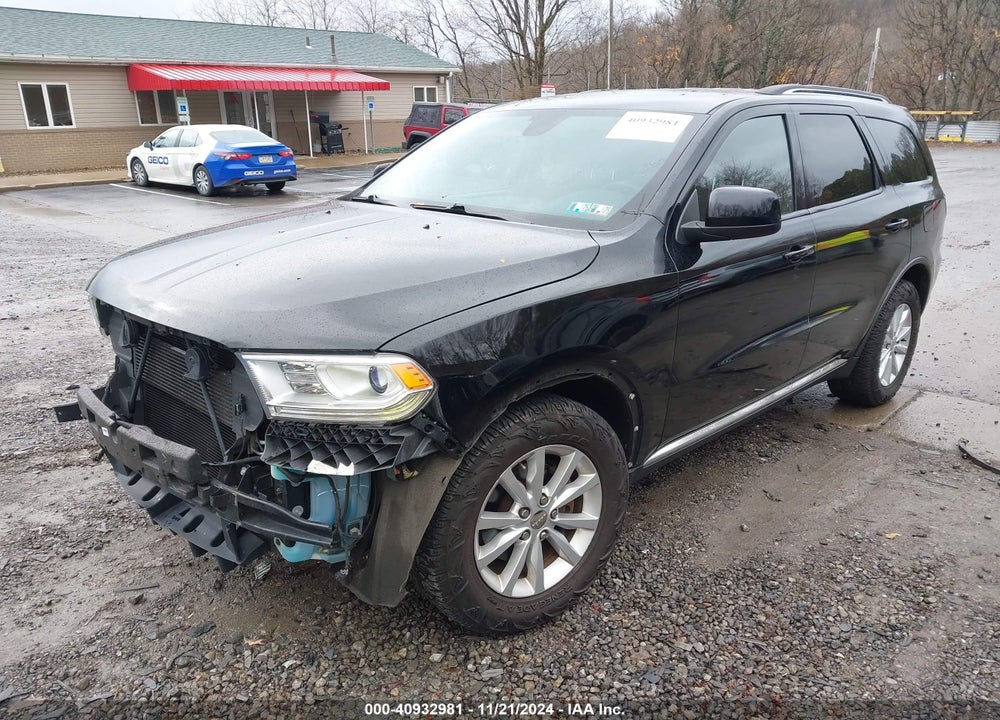 2018 DODGE DURANGO SXT AWD VIN: 1C4RDJAG4JC101071