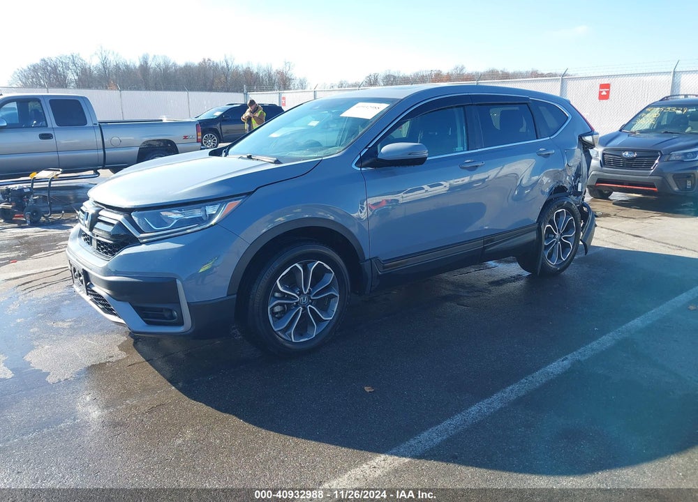 2022 HONDA CR-V AWD EX VIN: 7FARW2H57NE027940