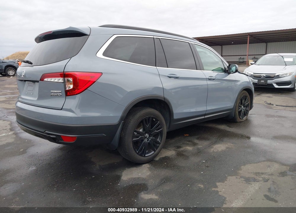 2022 HONDA PILOT AWD SPECIAL EDITION VIN: 5FNYF6H28NB071921