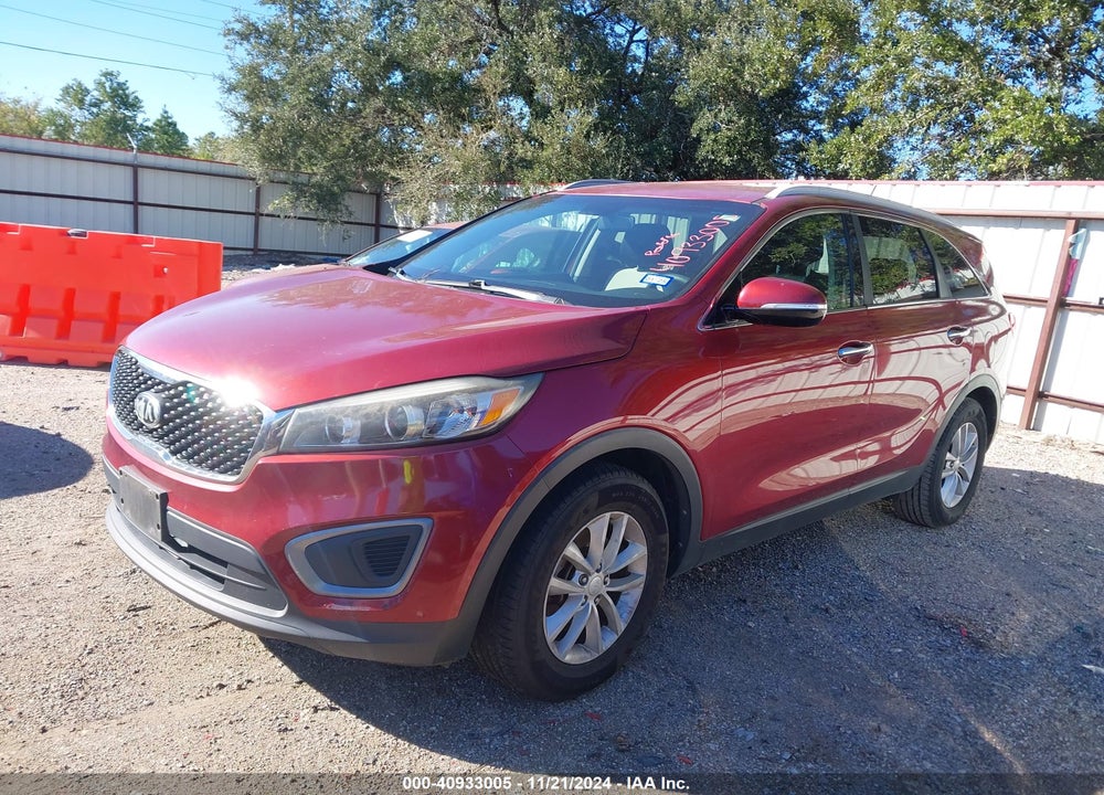 2016 KIA SORENTO 2.4L LX VIN: 5XYPG4A35GG074013