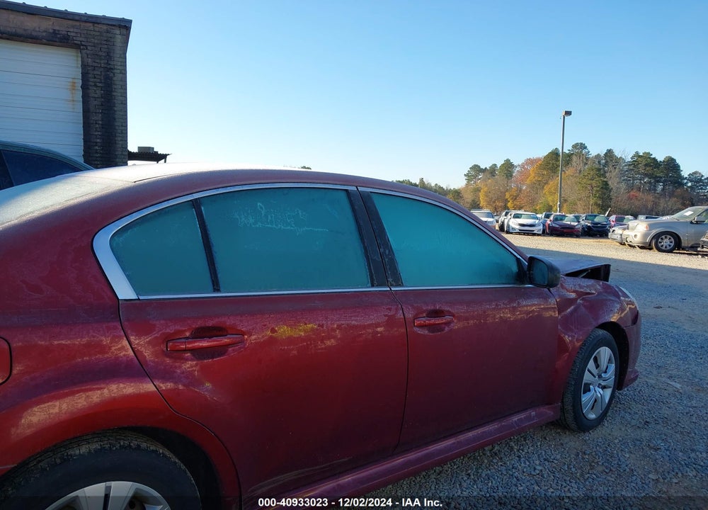 2013 SUBARU LEGACY 2.5I VIN: 4S3BMCA62D3010728
