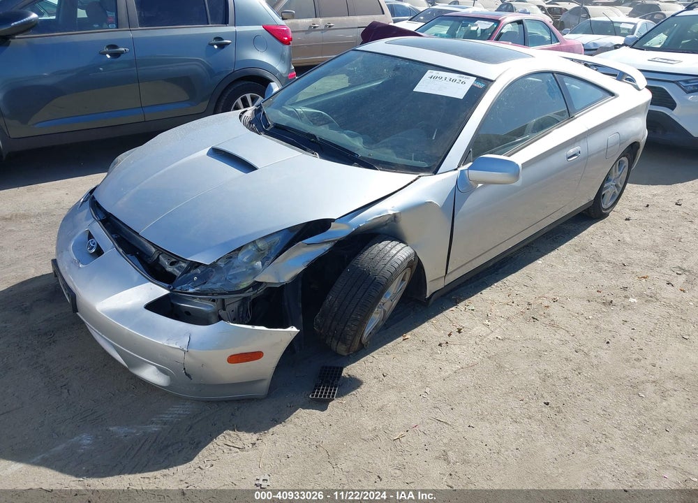 2001 TOYOTA CELICA GT VIN: JTDDR32T010090042