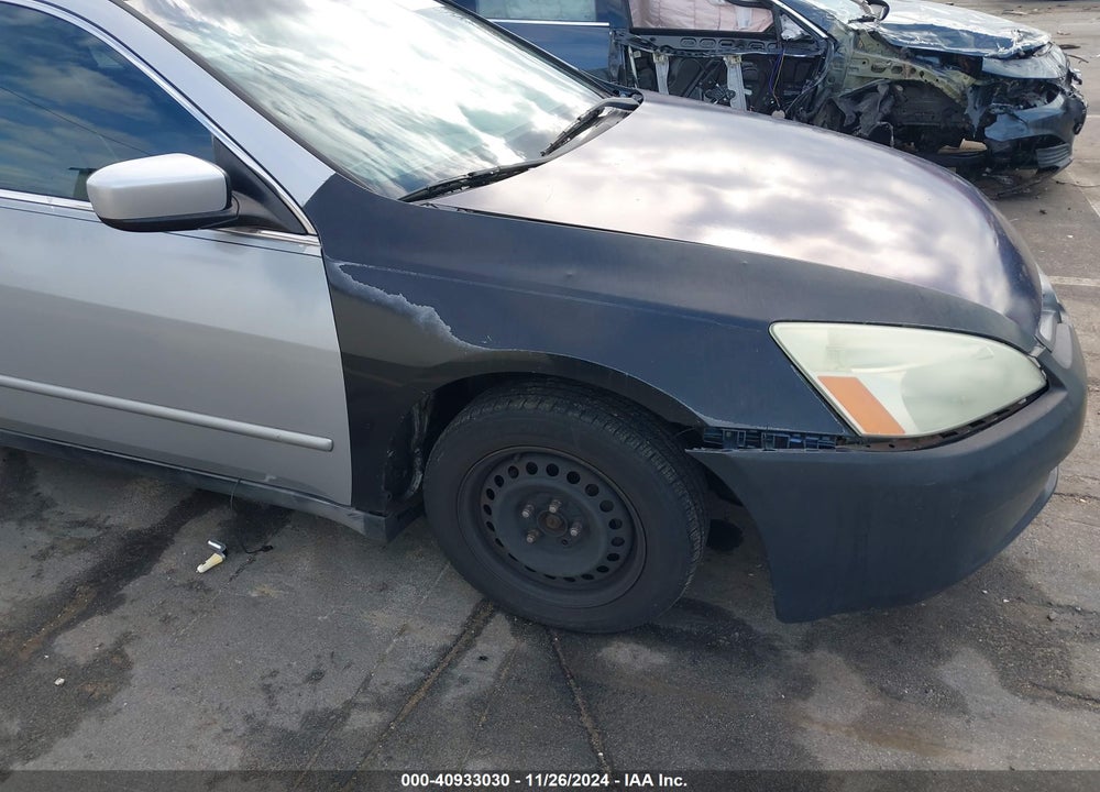 2003 HONDA ACCORD 2.4 LX VIN: 1HGCM563X3A018330