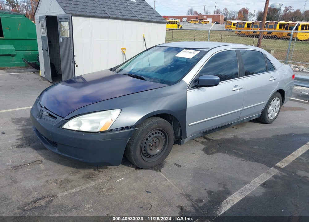 2003 HONDA ACCORD 2.4 LX VIN: 1HGCM563X3A018330