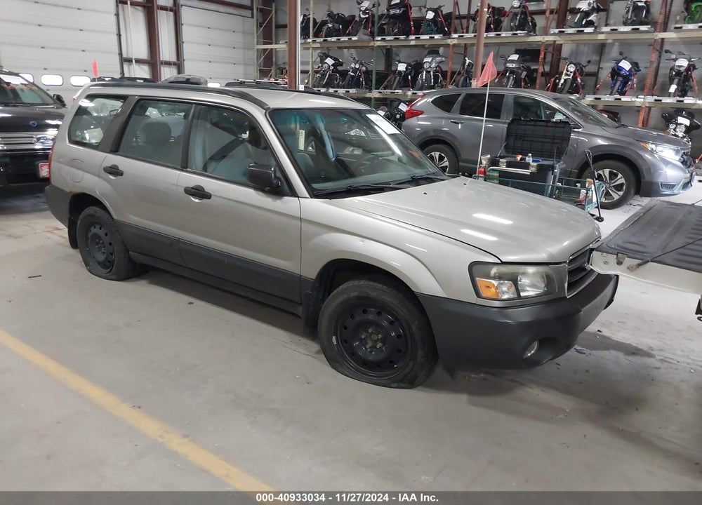 2005 SUBARU FORESTER 2.5X VIN: JF1SG63675H726427