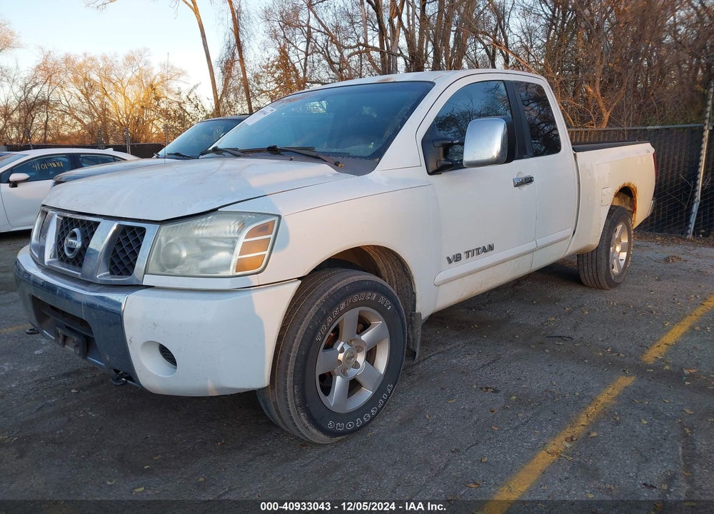 2005 NISSAN TITAN SE VIN: 1N6BA06B25N576985
