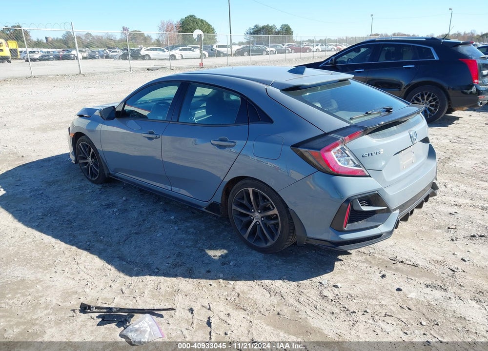 2021 HONDA CIVIC VIN: SHHFK7H41MU230012