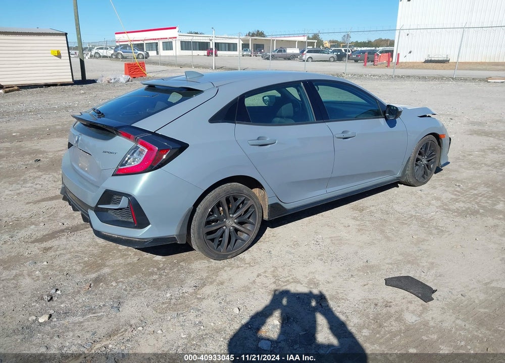 2021 HONDA CIVIC VIN: SHHFK7H41MU230012