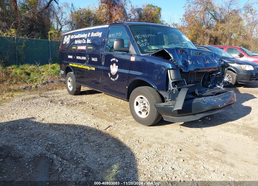 2017 CHEVROLET EXPRESS 3500 WORK VAN VIN: 1GCZGGFFXH1129764