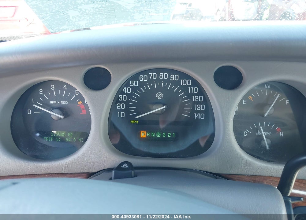 2003 BUICK LESABRE CUSTOM VIN: 1G4HP54K93U173807