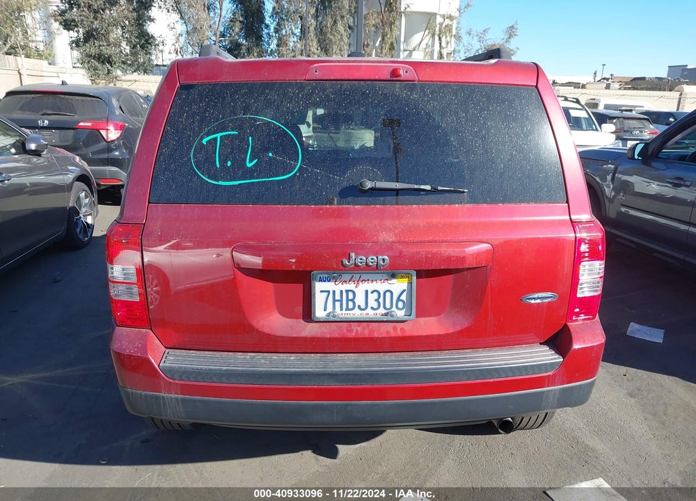 2014 JEEP PATRIOT HIGH ALTITUDE VIN: 1C4NJPFA5ED674608