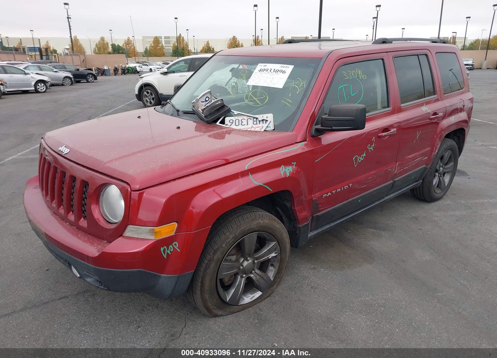2014 JEEP PATRIOT HIGH ALTITUDE VIN: 1C4NJPFA5ED674608