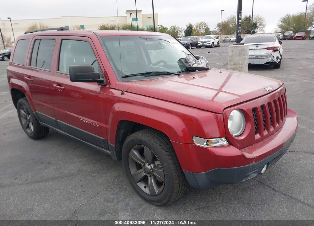 2014 JEEP PATRIOT HIGH ALTITUDE VIN: 1C4NJPFA5ED674608