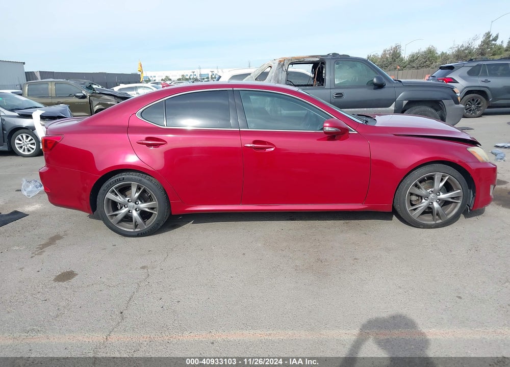 2010 LEXUS IS 250 VIN: JTHBF5C20A5109255