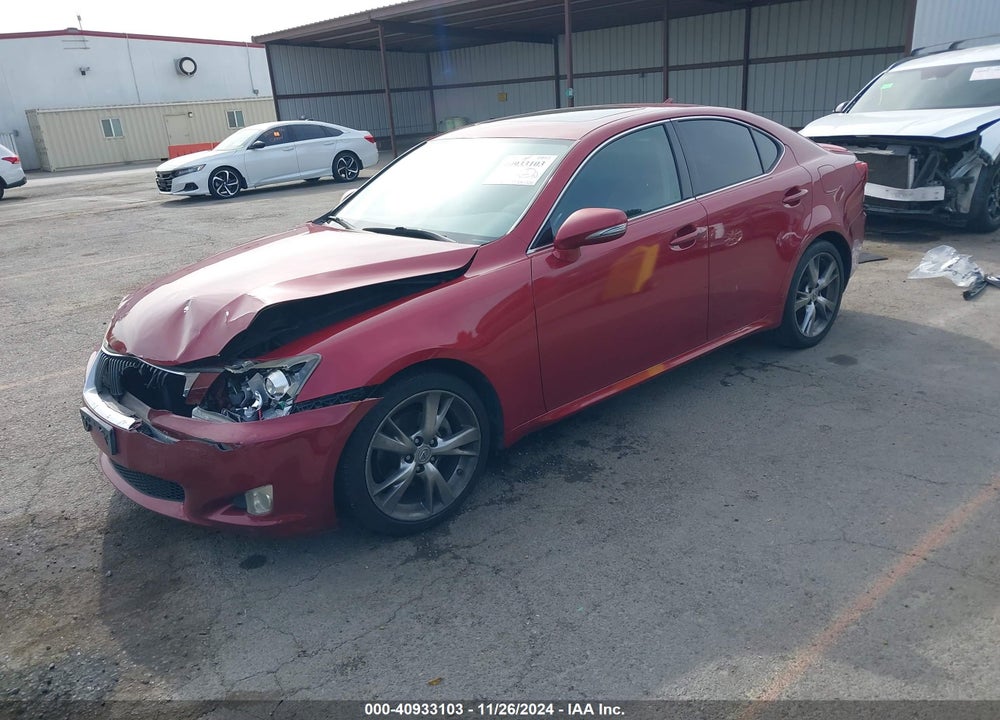 2010 LEXUS IS 250 VIN: JTHBF5C20A5109255