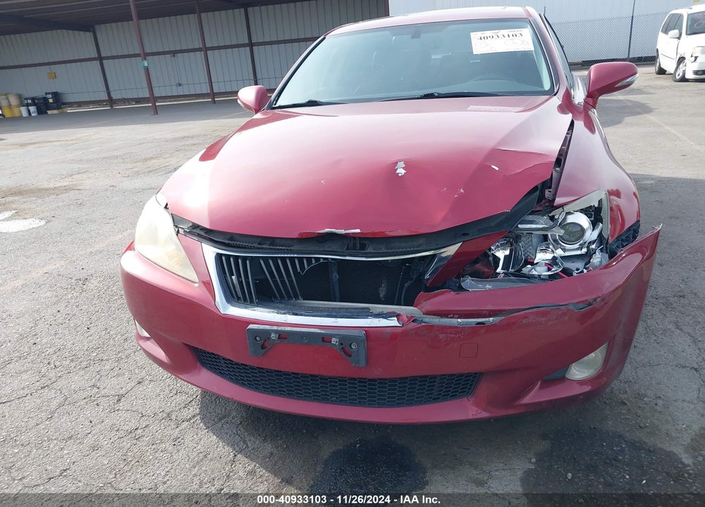 2010 LEXUS IS 250 VIN: JTHBF5C20A5109255